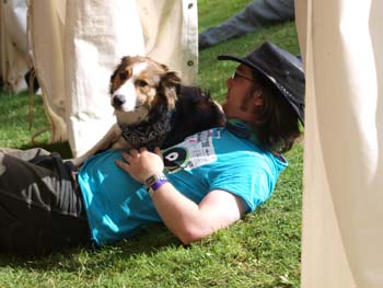 one man and his dog