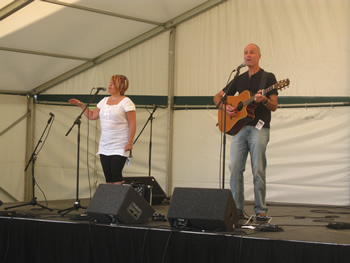 on stage 09